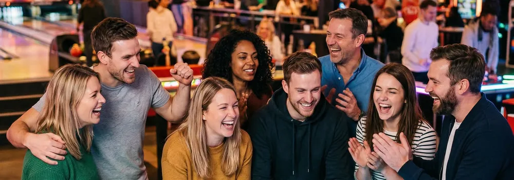 Firmenteam feiert einen Erfolg in der Black Fox World