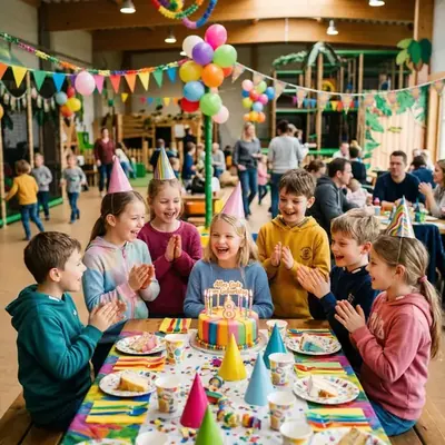 Kindergeburtstag in der Black Fox World