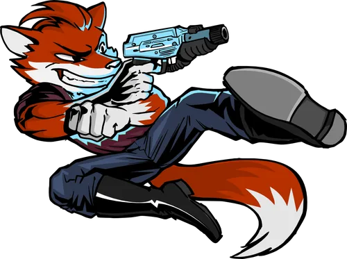 Black Fox Lasertag Fuchs